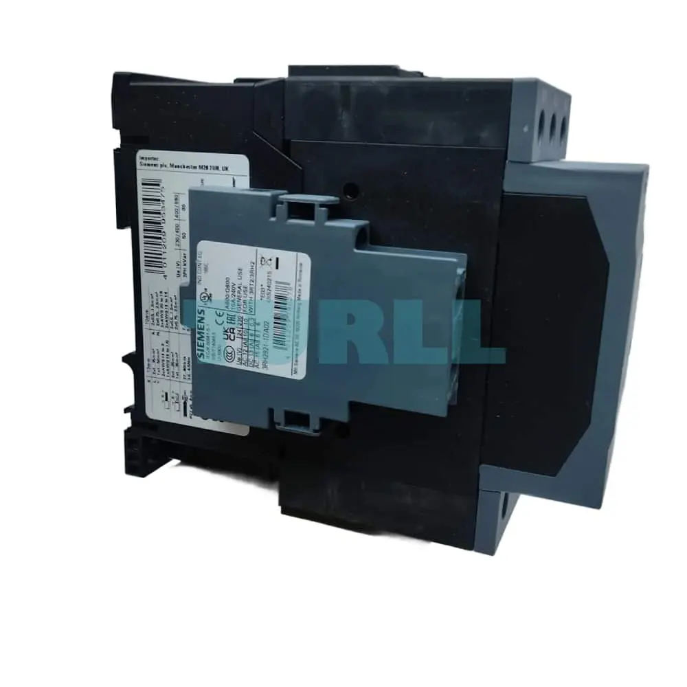 Siemens 3RT2636-1NP35 Capacitor Contactor S2, 50kVAr, 175-280V AC/DC, 2 NC Contact Original Brand New 4 Siemens 3RT2636-1NP35 Capacitor Contactor S2, 50kVAr, 175-280V AC/DC, 2 NC Contact