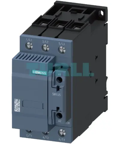 Siemens 3RT2645-1AL23 SIRIUS Capacitor Contactor, 75 kVAr, 400V, 3-Pole, 230V AC Coil, S3 Size