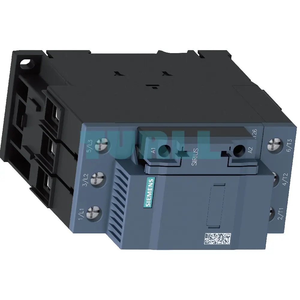Siemens 3RT2646-1AL23 Capacitor Contactor, 100 kVAr, 400V, 3-Pole, 230V AC Coil, S3 Size Original Brand New 2 Siemens 3RT2646-1AL23 Capacitor Contactor, 100 kVAr, 400V, 3-Pole, 230V AC Coil, S3 Size
