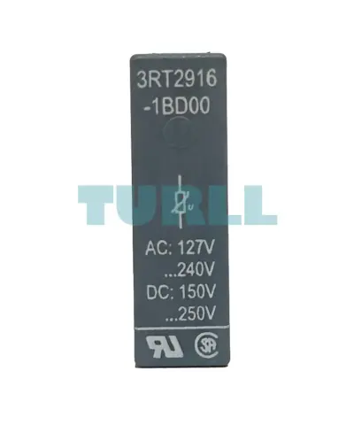 Siemens 3RT2916-1BD00 Surge Suppressor Varistor 127–240V AC, For 3RT2.1 & 3RH2 Contactor