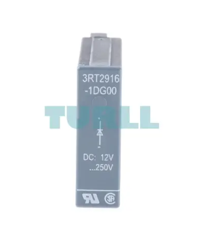 Siemens 3RT2916-1DG00 Surge Suppressor Diode, 12-250V DC for 3RT2/3RH2 Contactors