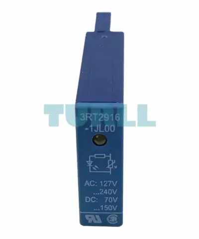 Siemens 3RT2916-1JL00 Surge Suppressor Varistor with LED for 3RT2.1/3RH2 Contactors, 127-240V AC/70-150V DC