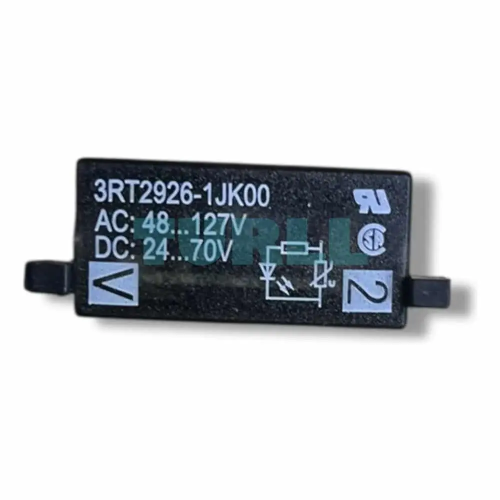 Siemens 3RT2926-1JK00 Surge Suppressor for 3RT2.2 Contactors, Varistor with LED, 48-127V AC / 24-70V DC Original Brand New 1 Siemens 3RT2926-1JK00 Surge Suppressor for 3RT2.2 Contactors, Varistor with LED, 48-127V AC / 24-70V DC