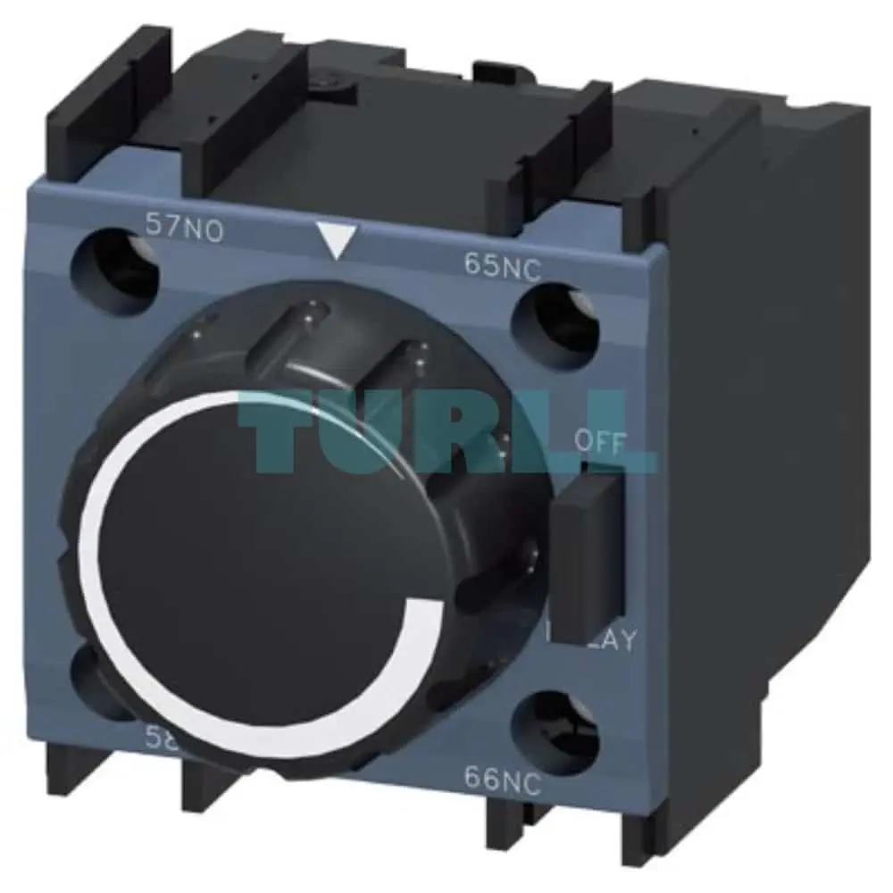 Siemens 3RT2927-2PR11 Pneumatically Time-Delayed Auxiliary Switch, 10-180s Off Delay, 1 NO + 1 NC for 3RT2 Contactor Original Brand Brand News 1 Siemens 3RT2927-2PR11 Pneumatically Time-Delayed Auxiliary Switch, 10-180s Off Delay, 1 NO + 1 NC for 3RT2 Contactor