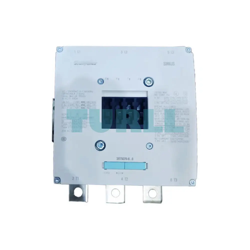 Siemens 3RT5076-6AF36 Contactor 110-127V AC/DC, 3-Pole, S12, 250 kW, 2 NO + 2 NC