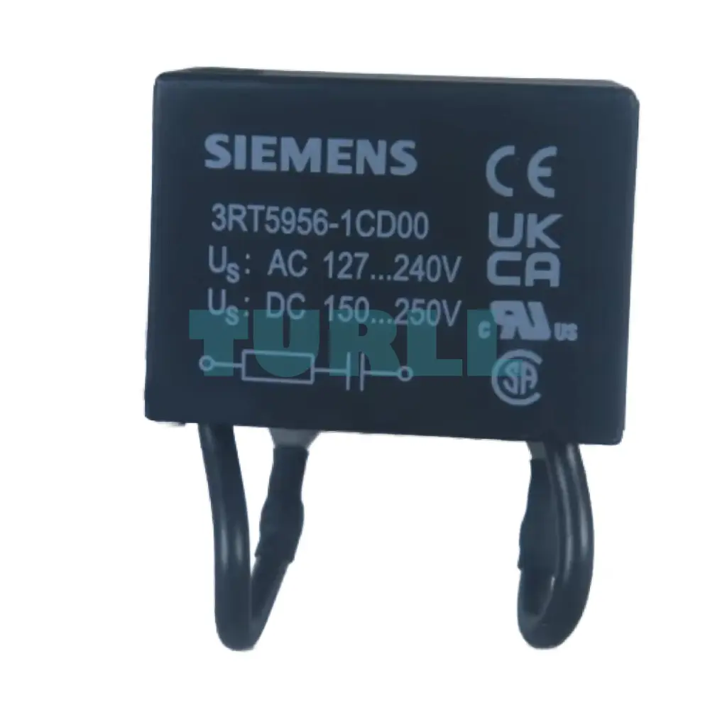 Siemens 3RT5956-1CD00 SIRIUS RC Element Surge Suppressor 127-240V AC/DC