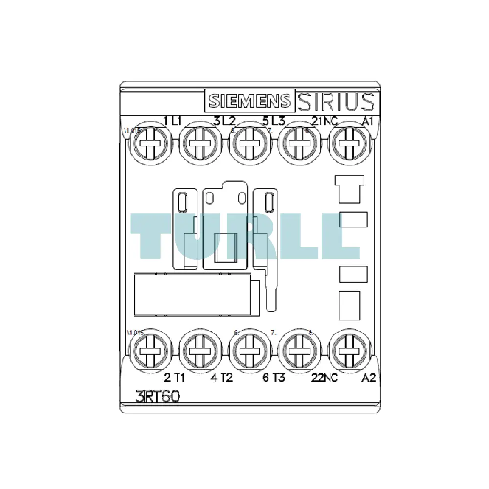 Siemens 3RT6016-1AN22 Contactor AC 220V, AC-3 4kW, 3-Pole, S00 Size, 1NC Contact Original Brand New 5 Siemens 3RT6016-1AN22 Contactor AC 220V, AC-3 4kW, 3-Pole, S00 Size, 1NC Contact