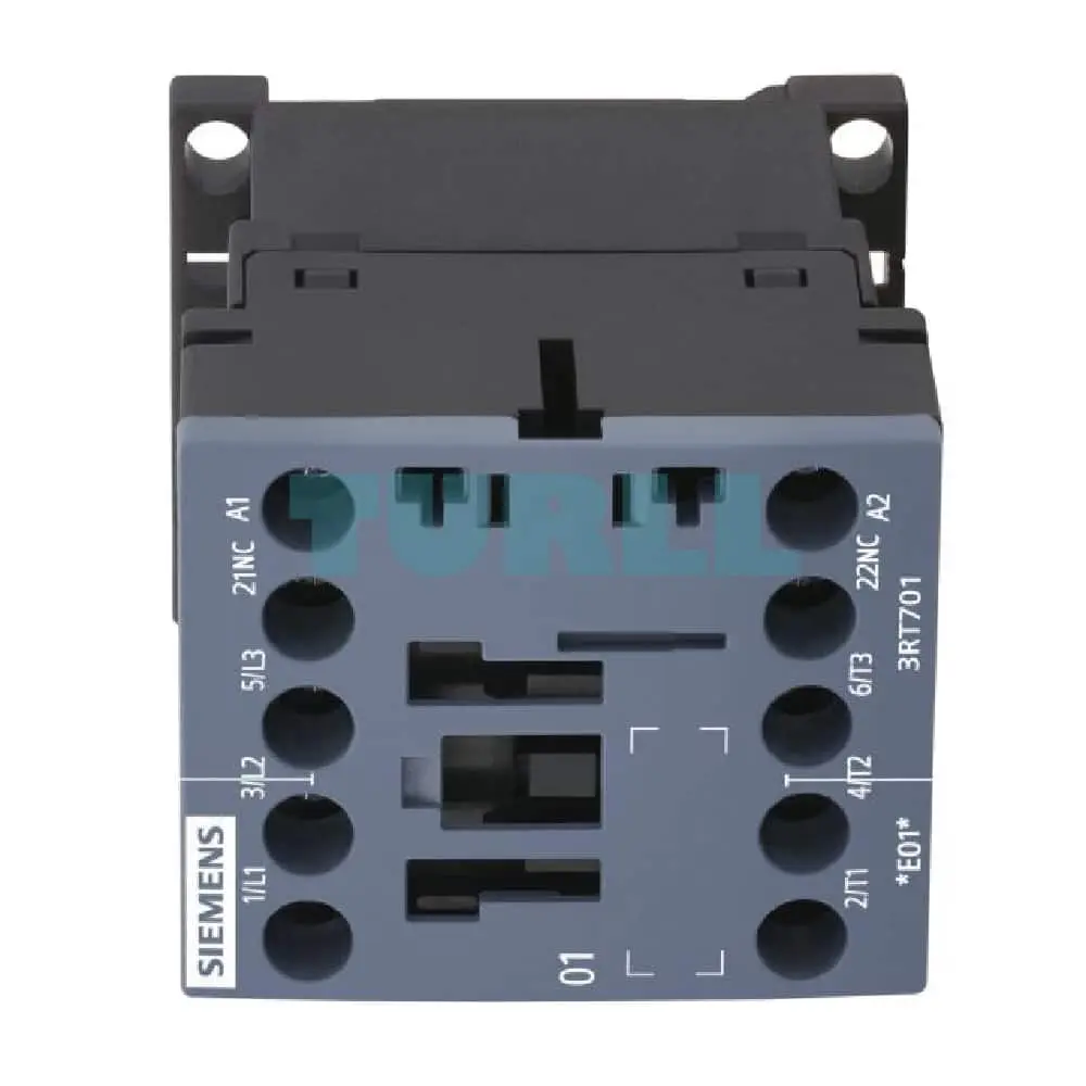 Siemens 3RT7014-1AN22 Contactor, AC-3 6A/2.2kW, 400V, 1NC, 220V AC Coil, S00 Size, Screw Terminal Original Brand New 2 Siemens 3RT7014-1AN22 Contactor, AC-3 6A/2.2kW, 400V, 1NC, 220V AC Coil, S00 Size, Screw Terminal