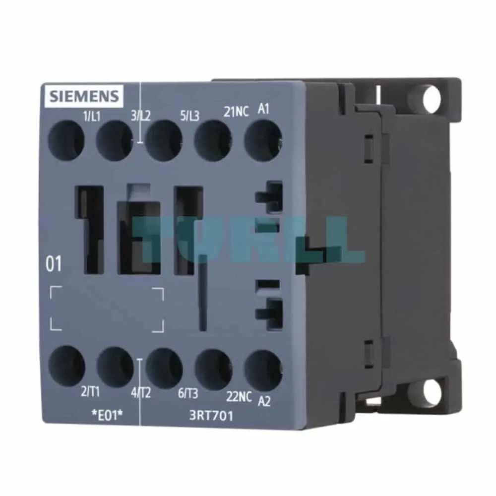 Siemens 3RT7016-1AN22 Contactor 9A, 4kW, 220V AC Coil, 1NC, Size S00, Screw Terminal Original Brand New 1 Siemens 3RT7016-1AN22 Contactor 9A, 4kW, 220V AC Coil, 1NC, Size S00, Screw Terminal
