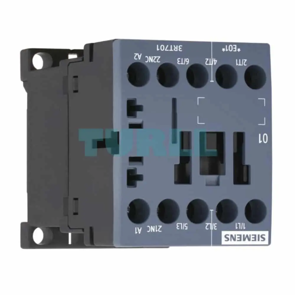 Siemens 3RT7016-1AN22 Contactor 9A, 4kW, 220V AC Coil, 1NC, Size S00, Screw Terminal Original Brand New 3 Siemens 3RT7016-1AN22 Contactor 9A, 4kW, 220V AC Coil, 1NC, Size S00, Screw Terminal