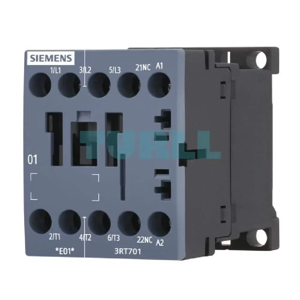 Siemens 3RT7017-1AN22 Contactor SIRIUS, AC-3 12A/5.5kW, AC 220V, Size S00, Screw Terminals Original Brand New 1 Siemens 3RT7017-1AN22 Contactor SIRIUS, AC-3 12A/5.5kW, AC 220V, Size S00, Screw Terminals