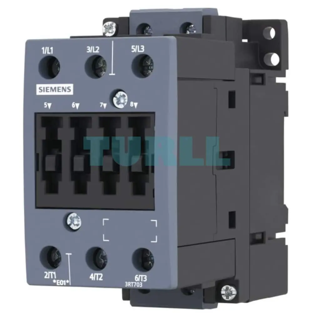 Siemens 3RT7036-1AC20 Contactor 50A, 22kW, 24V AC, S2 Size with Screw Terminals Original Brand New 1 Siemens 3RT7036-1AC20 Contactor 50A, 22kW, 24V AC, S2 Size with Screw Terminals