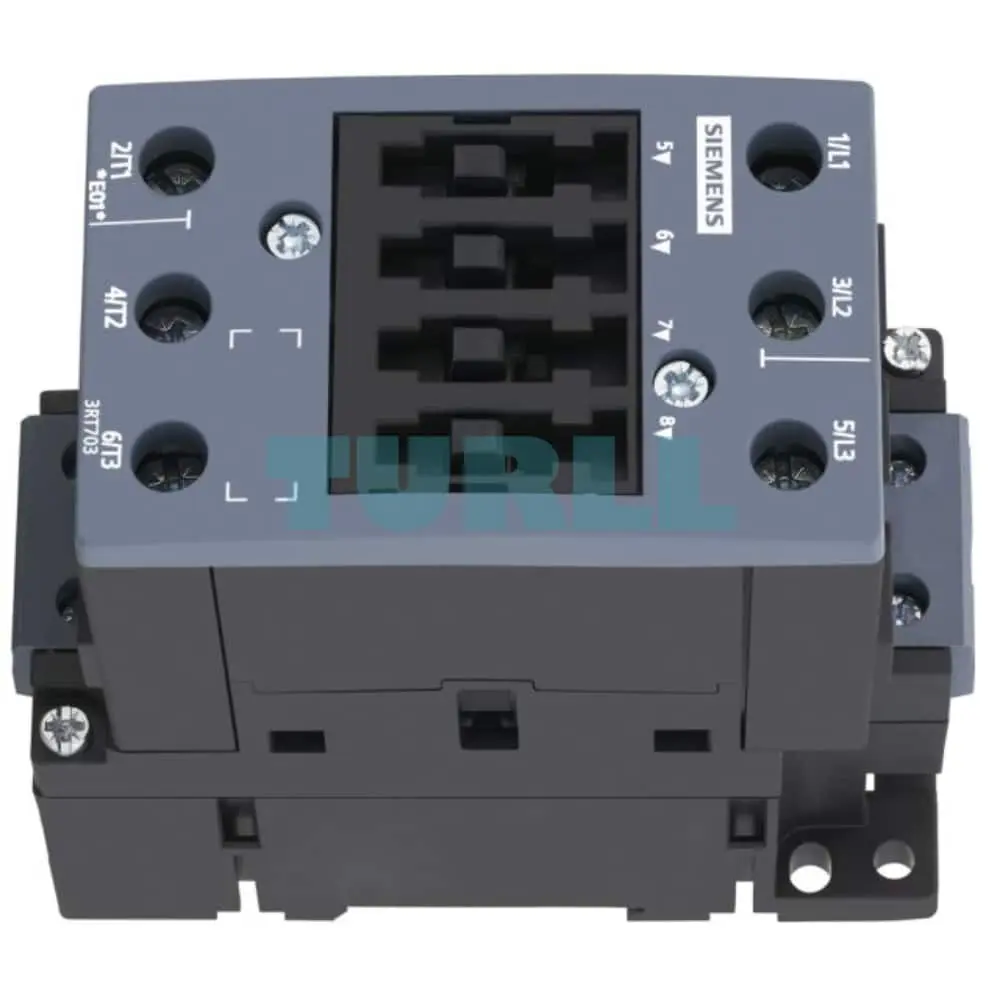 Siemens 3RT7036-1AC20 Contactor 50A, 22kW, 24V AC, S2 Size with Screw Terminals Original Brand New 4 Siemens 3RT7036-1AC20 Contactor 50A, 22kW, 24V AC, S2 Size with Screw Terminals