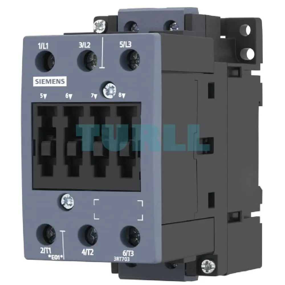 Siemens 3RT7036-1AP00 Contactor, 50A/22kW AC-3, 3-Pole, Size S2, 230V AC Coil, Screw Terminal Original Brand New 1 Siemens 3RT7036-1AP00 Contactor, 50A/22kW AC-3, 3-Pole, Size S2, 230V AC Coil, Screw Terminal