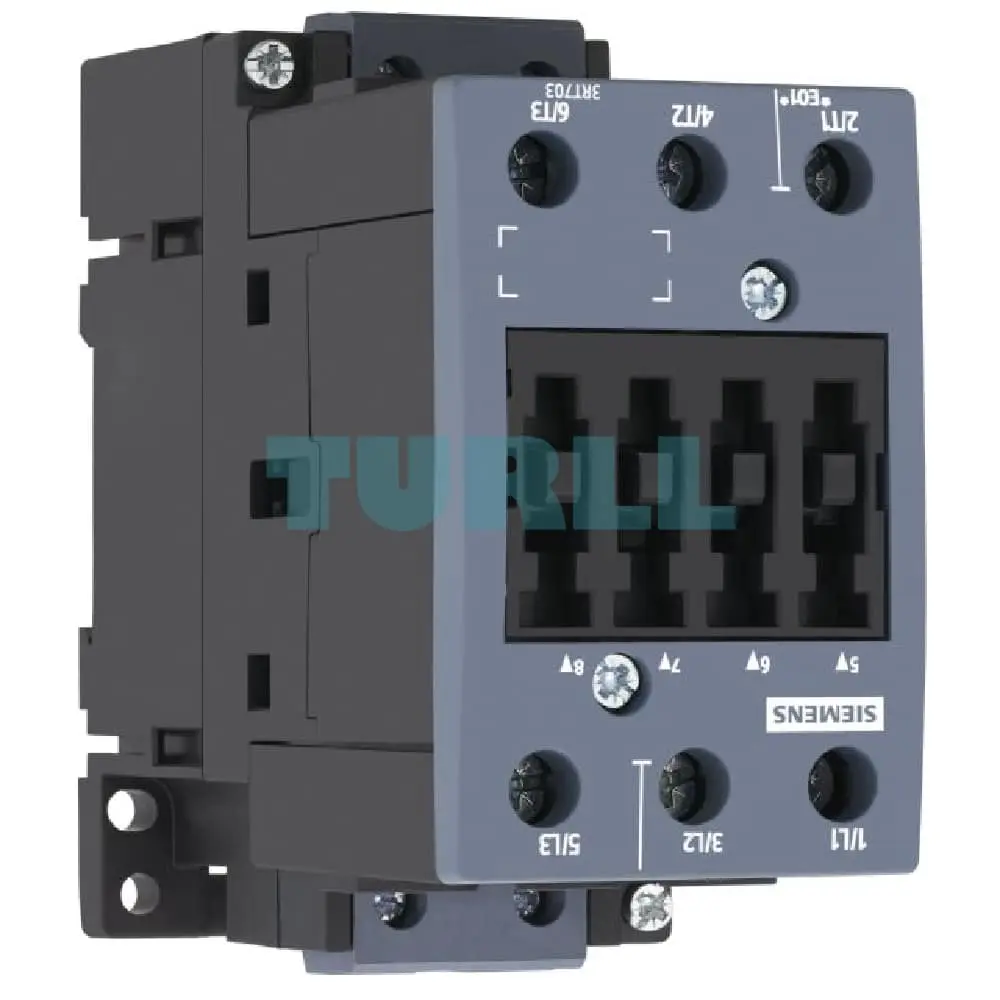 Siemens 3RT7037-1AN20 Contactor, 65A/30kW, AC-3, 3-Pole, 220V AC Coil, Size S2 Original Brand New 3 Siemens 3RT7037-1AN20 Contactor, 65A/30kW, AC-3, 3-Pole, 220V AC Coil, Size S2
