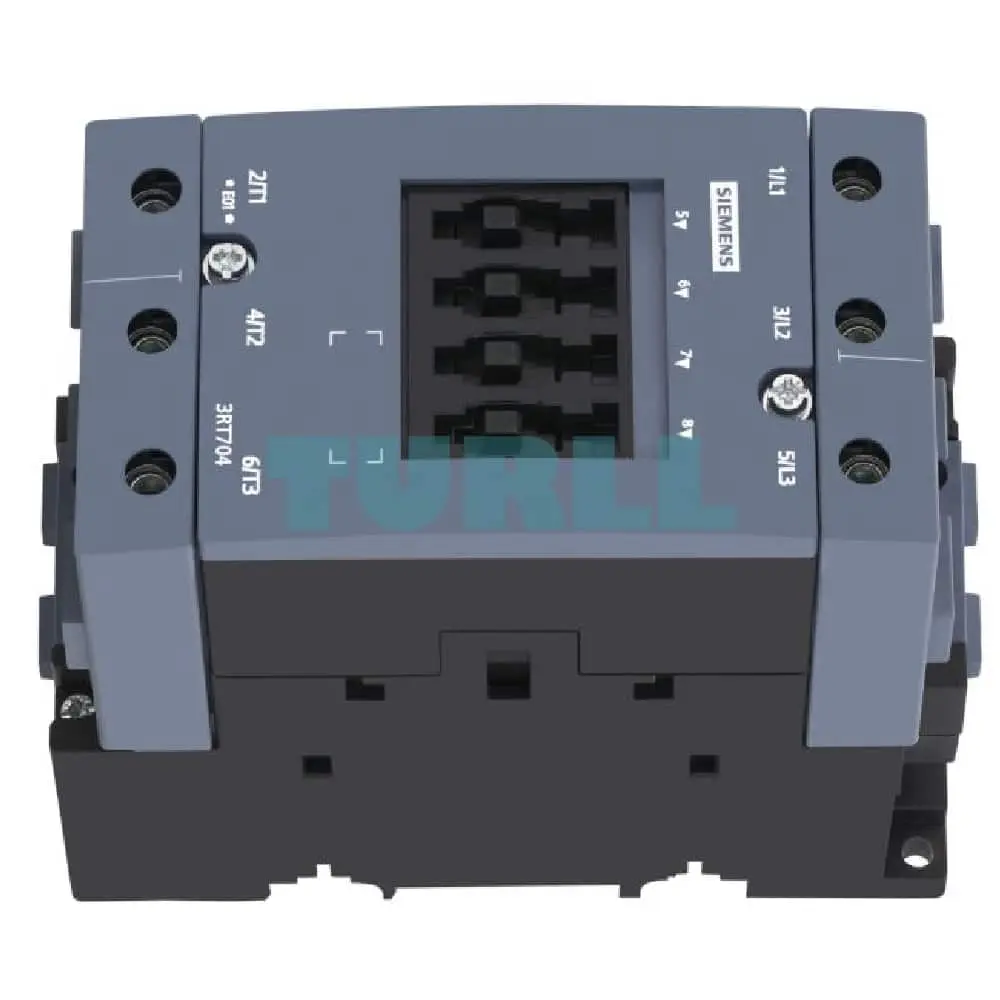 Siemens 3RT7045-1AV00 S3 Contactor for AC-3 Motor Control, 80kW (37kW at 400V), 3-Pole, Screw Terminal Original Brand New 4 Siemens 3RT7045-1AV00 S3 Contactor for AC-3 Motor Control, 80kW (37kW at 400V), 3-Pole, Screw Terminal