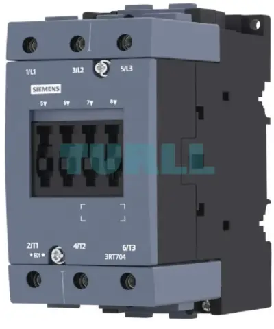 Siemens 3RT7046-1AL20 Contactor AC-3, 95A, 45kW, 230V AC Coil, Size S3 with Screw Terminals