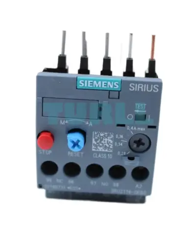 Siemens 3RU2116-0EB0 Overload Relay 0.28–0.40 A, Thermal Motor Protection S00, Class 1