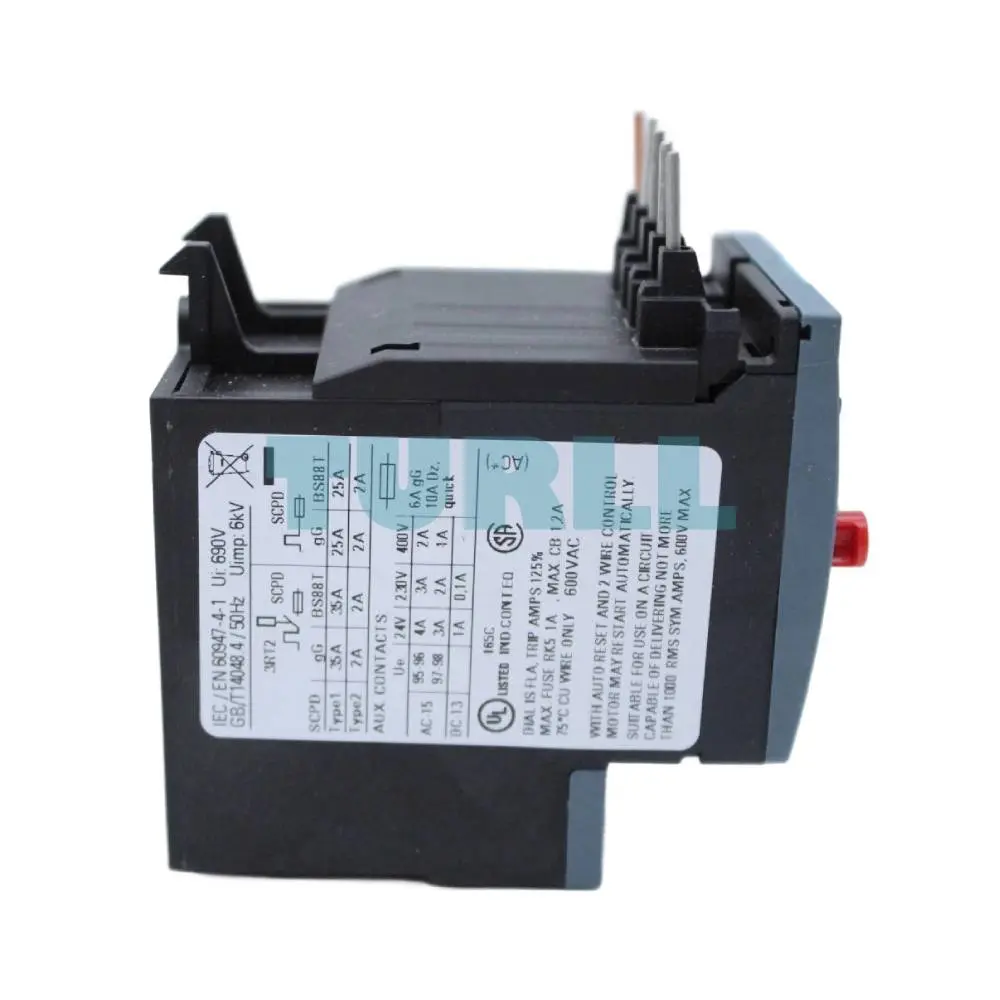Siemens 3RU2116-0EB0 Overload Relay 0.28–0.40 A, Thermal Motor Protection S00, Class 10 Original Brand New 2 Siemens 3RU2116-0EB0 Overload Relay 0.28–0.40 A, Thermal Motor Protection S00, Class 1