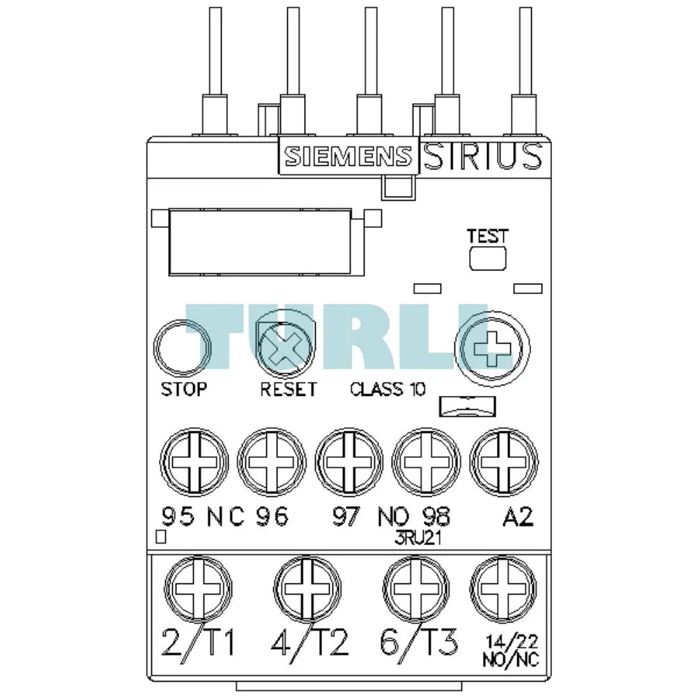 Siemens 3RU2116-0EB0 Overload Relay 0.28–0.40 A, Thermal Motor Protection S00, Class 10 Original Brand New 6 Siemens 3RU2116-0EB0 Overload Relay 0.28–0.40 A, Thermal Motor Protection S00, Class 1