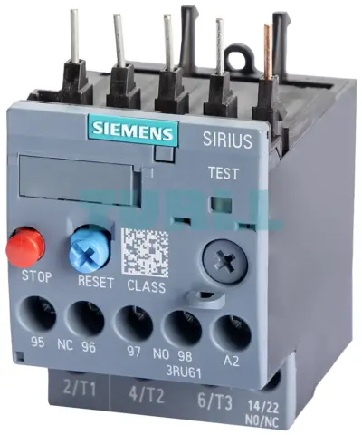 Siemens 3RU6116-1AB0 Sirius Overload Relay 1.1-1.6A, Size S00, Class 10
