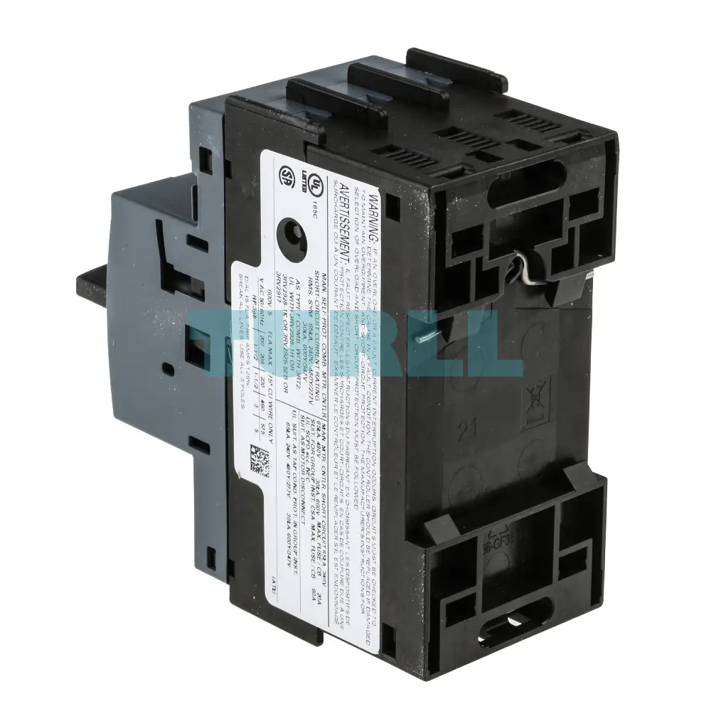 Siemens 3RV2011-1FA10 S00 Motor Protection Circuit Breaker, CLASS 10, 3.5–5 A Original Brand New 2 Siemens 3RV2011-1FA10 S00 Motor Protection Circuit Breaker, CLASS 10, 3.5–5 A