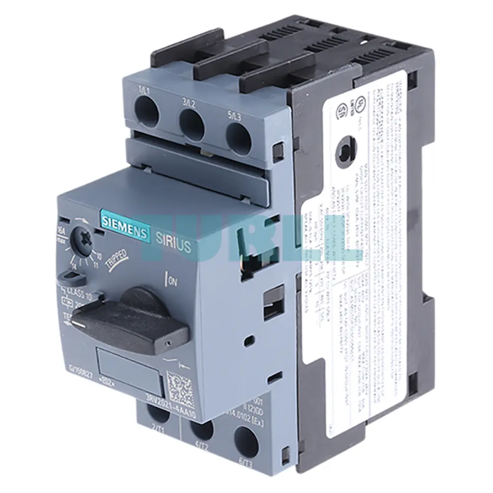 Siemens 3RV2021-4AA10 SIRIUS Motor Starter Protector, Size S0, 10-16 A, Class 10 Original Brand New 2 Siemens 3RV2021-4AA10 SIRIUS Motor Starter Protector, Size S0, 10-16 A, Class 10