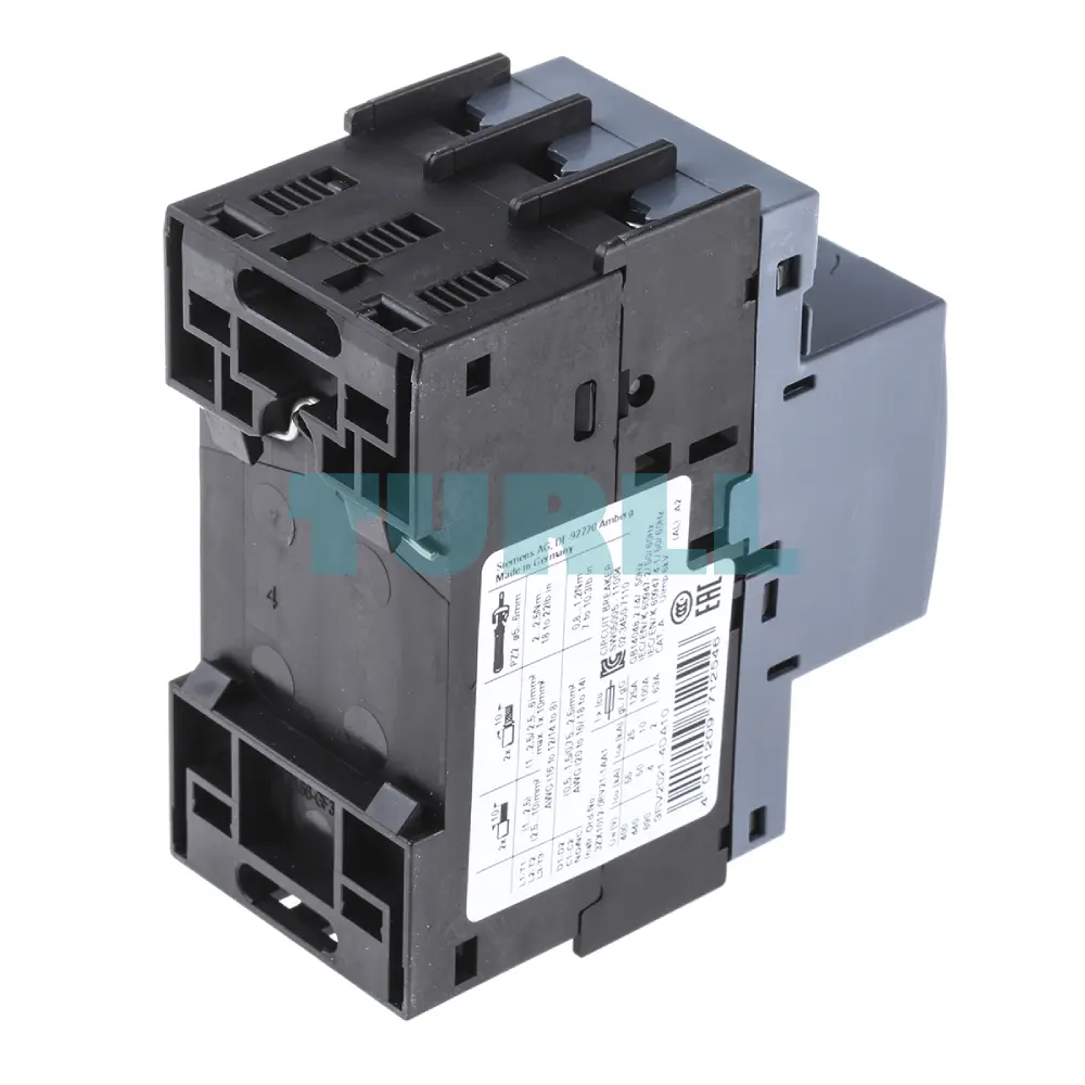 Siemens 3RV2021-4DA10 Motor Protection Circuit Breaker S0, Class 10, 18–25A Original Brand New 3 Siemens 3RV2021-4DA10 Motor Protection Circuit Breaker S0, Class 10, 18–25A