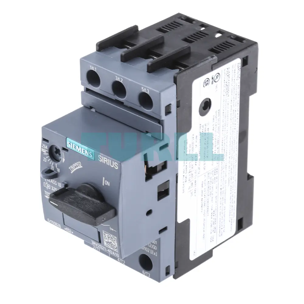 Siemens 3RV2021-4DA10 Motor Protection Circuit Breaker S0, Class 10, 18–25A Original Brand New 2 Siemens 3RV2021-4DA10 Motor Protection Circuit Breaker S0, Class 10, 18–25A