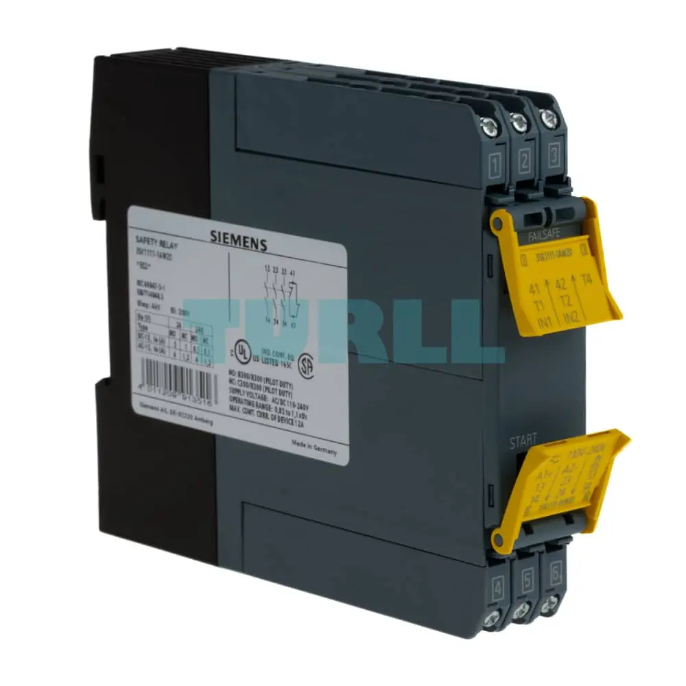 3SK1111-1AW20 Siemens SIRIUS Safety Relay Basic Unit Standard Original Brand New 3 3SK1111-1AW20 Siemens SIRIUS Safety Relay Basic Unit Standard