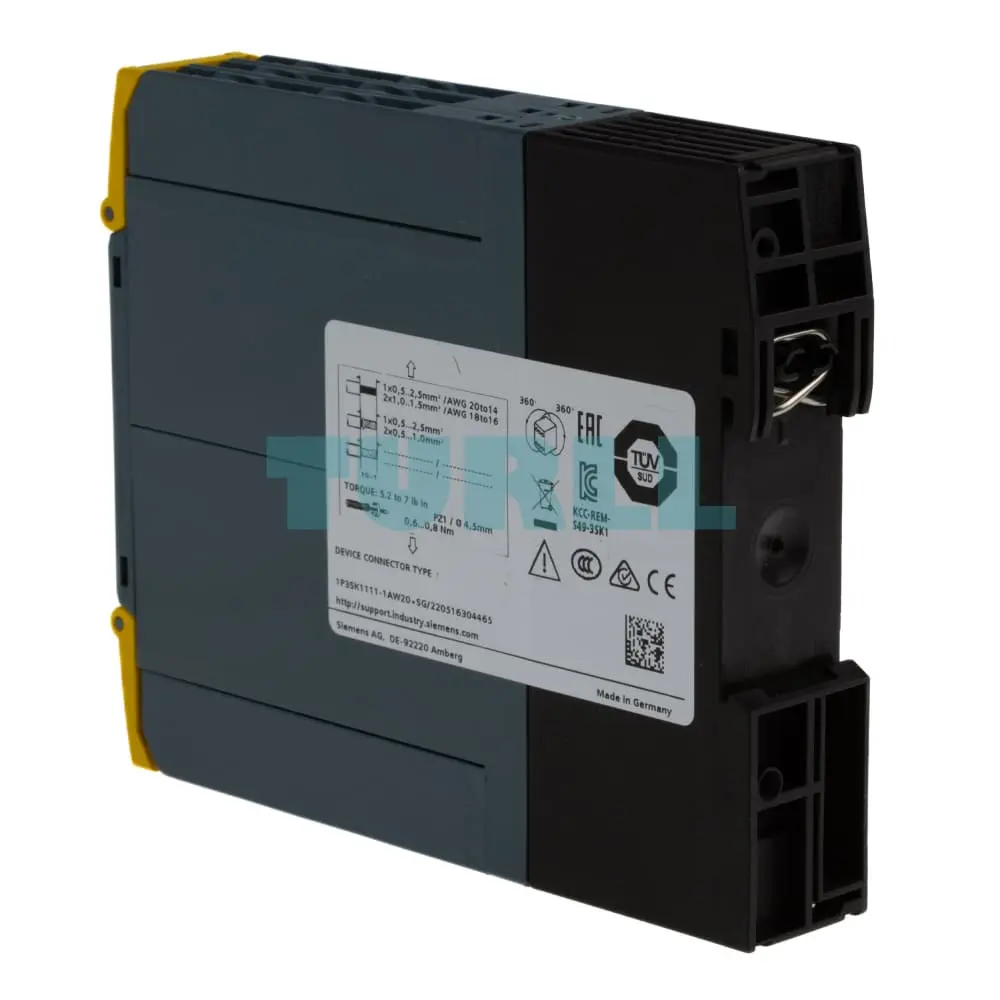 3SK1111-1AW20 Siemens SIRIUS Safety Relay Basic Unit Standard Original Brand New 2 3SK1111-1AW20 Siemens SIRIUS Safety Relay Basic Unit Standard