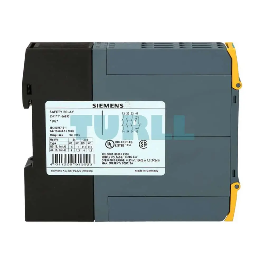 3SK1111-2AB30 Siemens SIRIUS Safety Relay Basic Unit Original Brand New 6 3SK1111-2AB30 Siemens SIRIUS Safety Relay Basic Unit