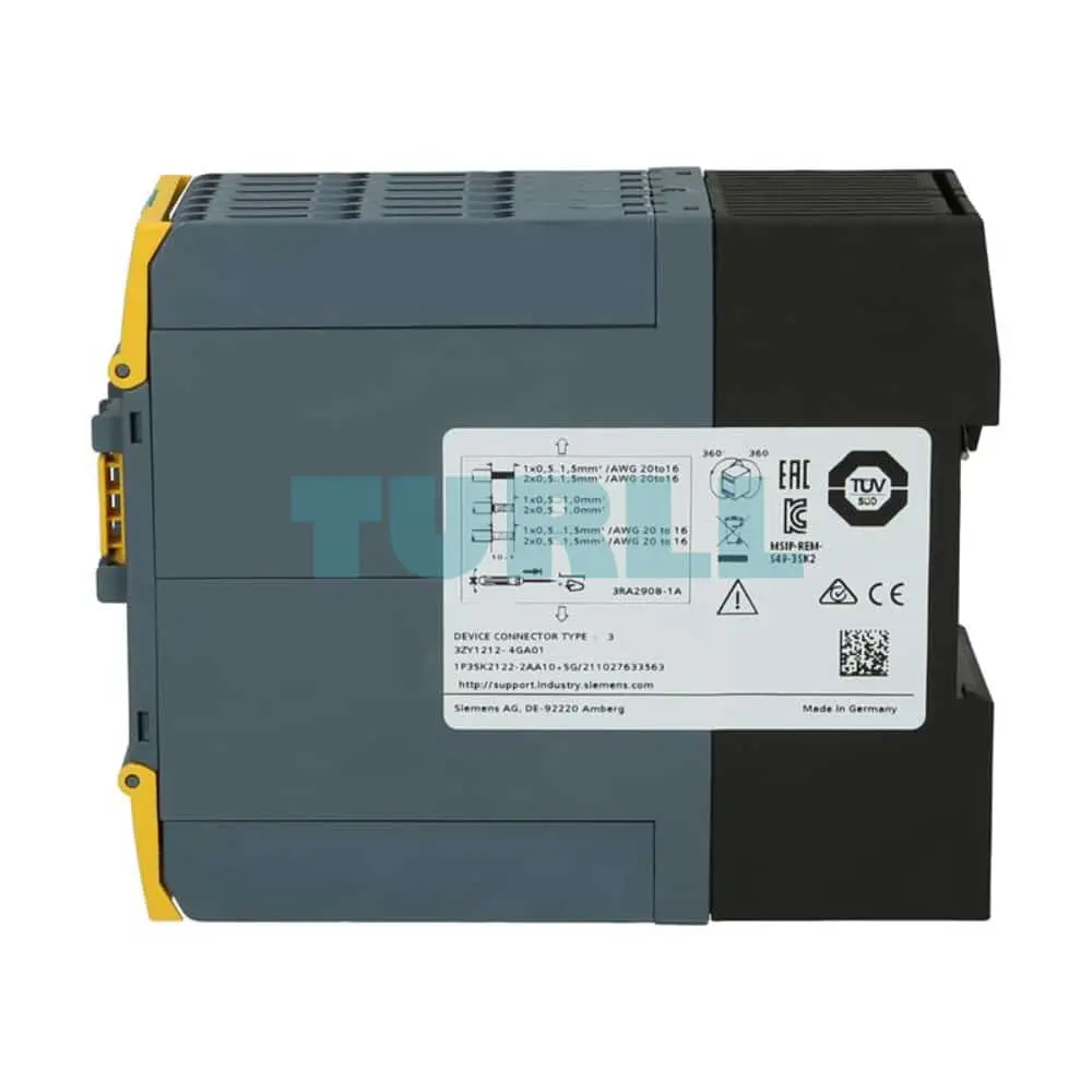 3SK2122-2AA10 Siemens SIRIUS Safety Relay Basic Unit Original Brand New 4 3SK2122-2AA10 Siemens SIRIUS Safety Relay Basic Unit
