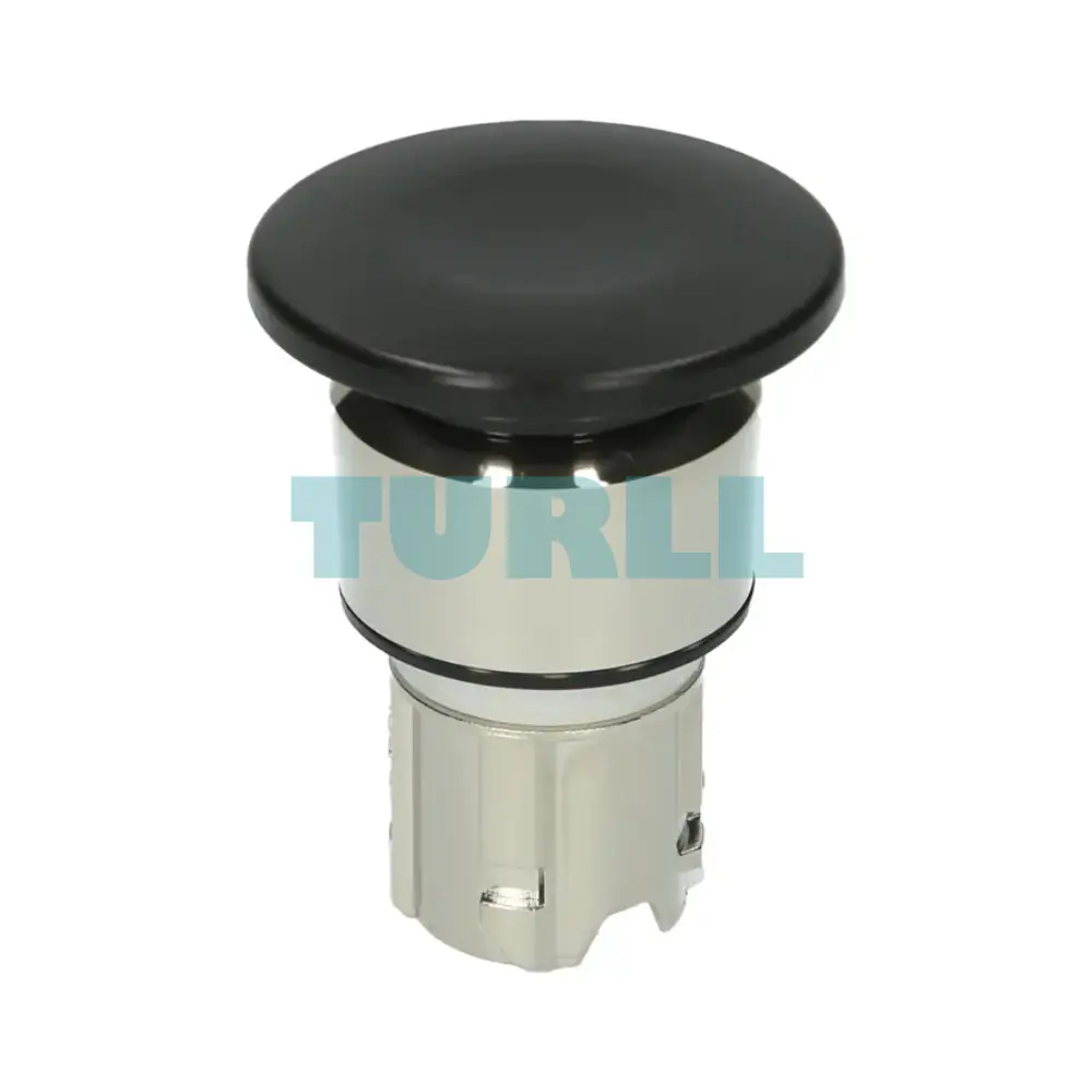 Siemens 3SU1050-1BA10-0AA0 Mushroom Pushbutton 22mm Round Metal Black Latching