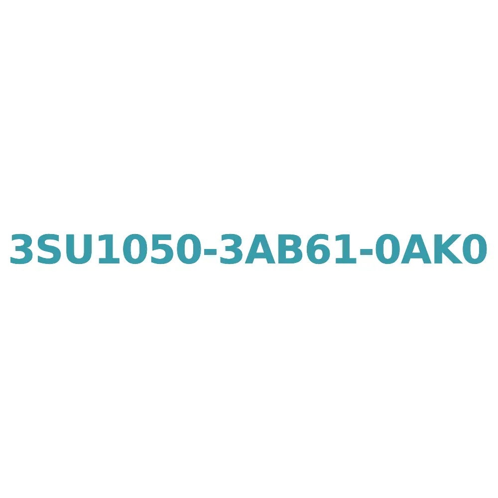Siemens 3SU1050-3AB61-0AK0 Twin Pushbutton, 22mm Round Metal, White, Flat Shiny Design Original Brand New 4 Siemens 3SU1050-3AB61-0AK0 Twin Pushbutton, 22mm Round Metal, White, Flat Shiny Design