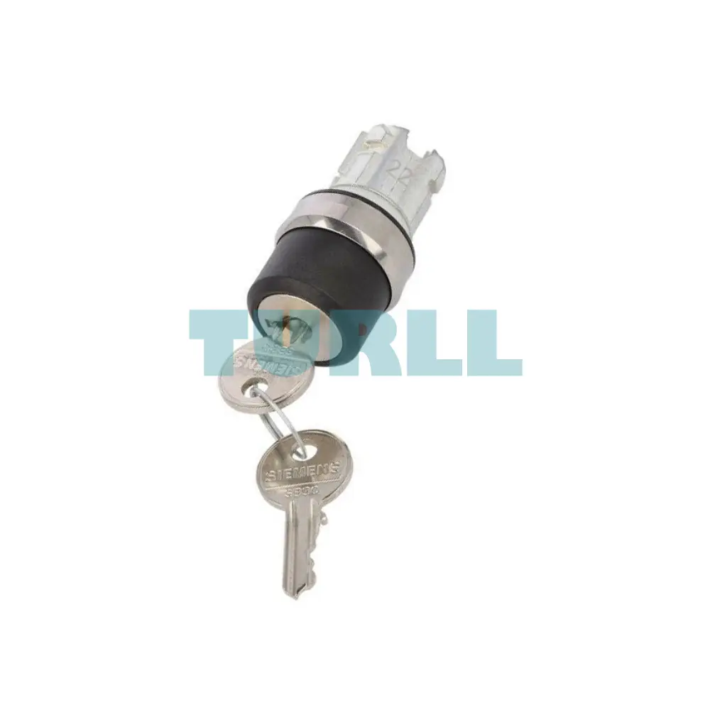 Siemens 3SU1050-4BC01-0AA0 RONIS Key-Operated Switch, SB30 Lock, 22mm Metal, 2 Positions Original Brand New 1 Siemens 3SU1050-4BC01-0AA0 RONIS Key-Operated Switch, SB30 Lock, 22mm Metal, 2 Positions