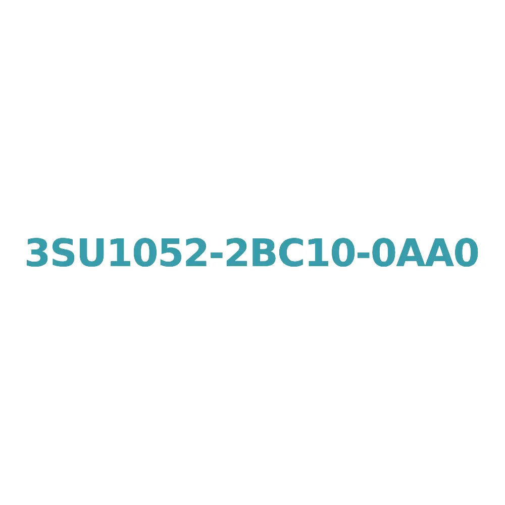 Siemens 3SU1052-2BC10-0AA0 Illuminable Selector Switch 22 mm Round Metal, Black, Momentary Original Brand New 2 Siemens 3SU1052-2BC10-0AA0 Illuminable Selector Switch 22 mm Round Metal, Black, Momentary
