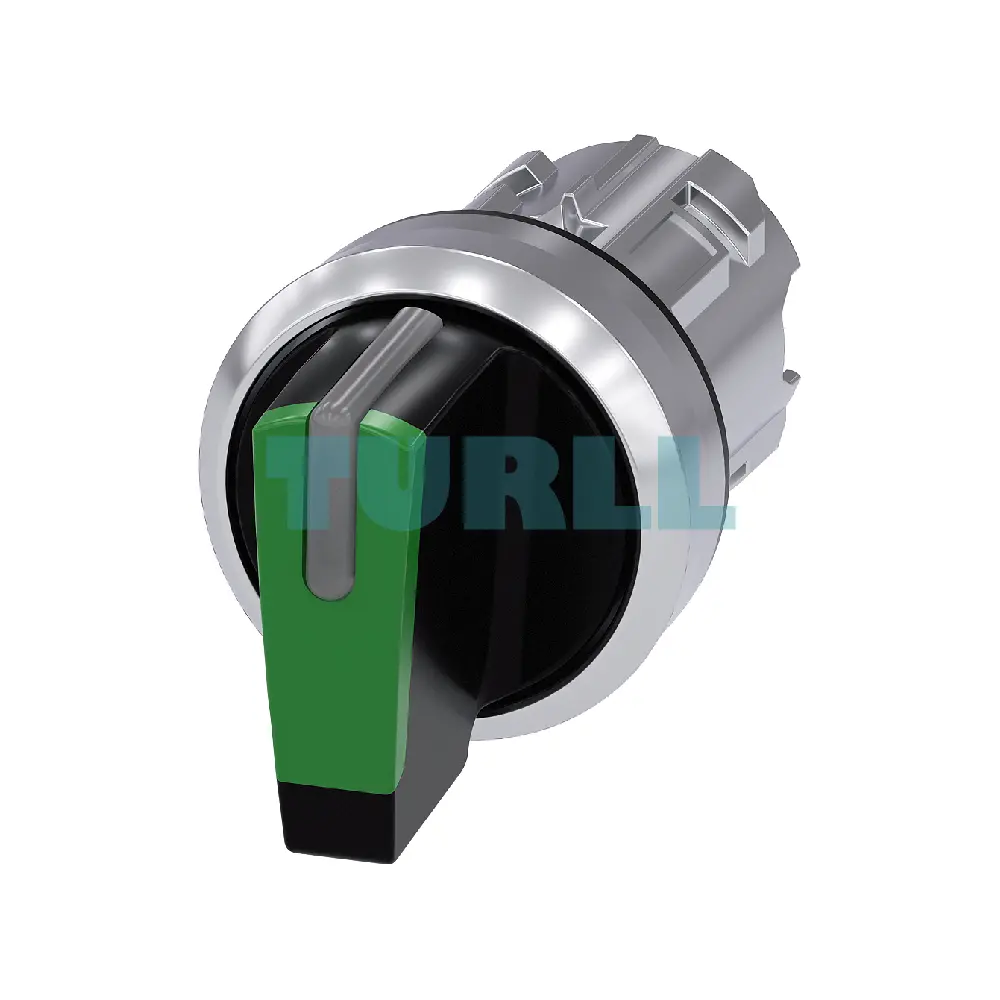 Siemens 3SU1052-2BL40-0AA0 Illuminable Selector Switch, 22mm, Green, Metal, 3 Positions Original Brand New 2 Siemens 3SU1052-2BL40-0AA0 Illuminable Selector Switch, 22mm, Green, Metal, 3 Positions