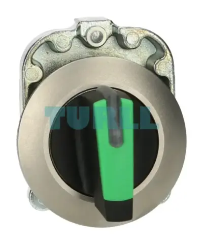 Siemens 3SU1062-2DF40-0AA0 SIRIUS ACT Selector Switch, 30mm, Green, 2-Position Latching