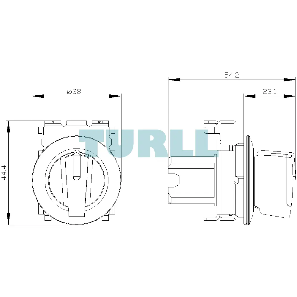 Siemens 3SU1062-2DL40-0AA0 Illuminable Selector Switch, 30mm Round Metal, Green, 3 Positions Original Brand New 4 Siemens 3SU1062-2DL40-0AA0 Illuminable Selector Switch, 30mm Round Metal, Green, 3 Positions