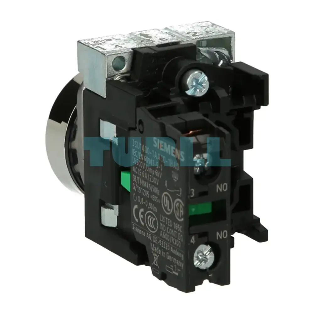 Siemens 3SU1150-0AB50-1BA0 Blue Metal 22mm Round Pushbutton, Momentary Contact, Screw Terminal Original Brand New 2 Siemens 3SU1150-0AB50-1BA0 Blue Metal 22mm Round Pushbutton, Momentary Contact, Screw Terminal