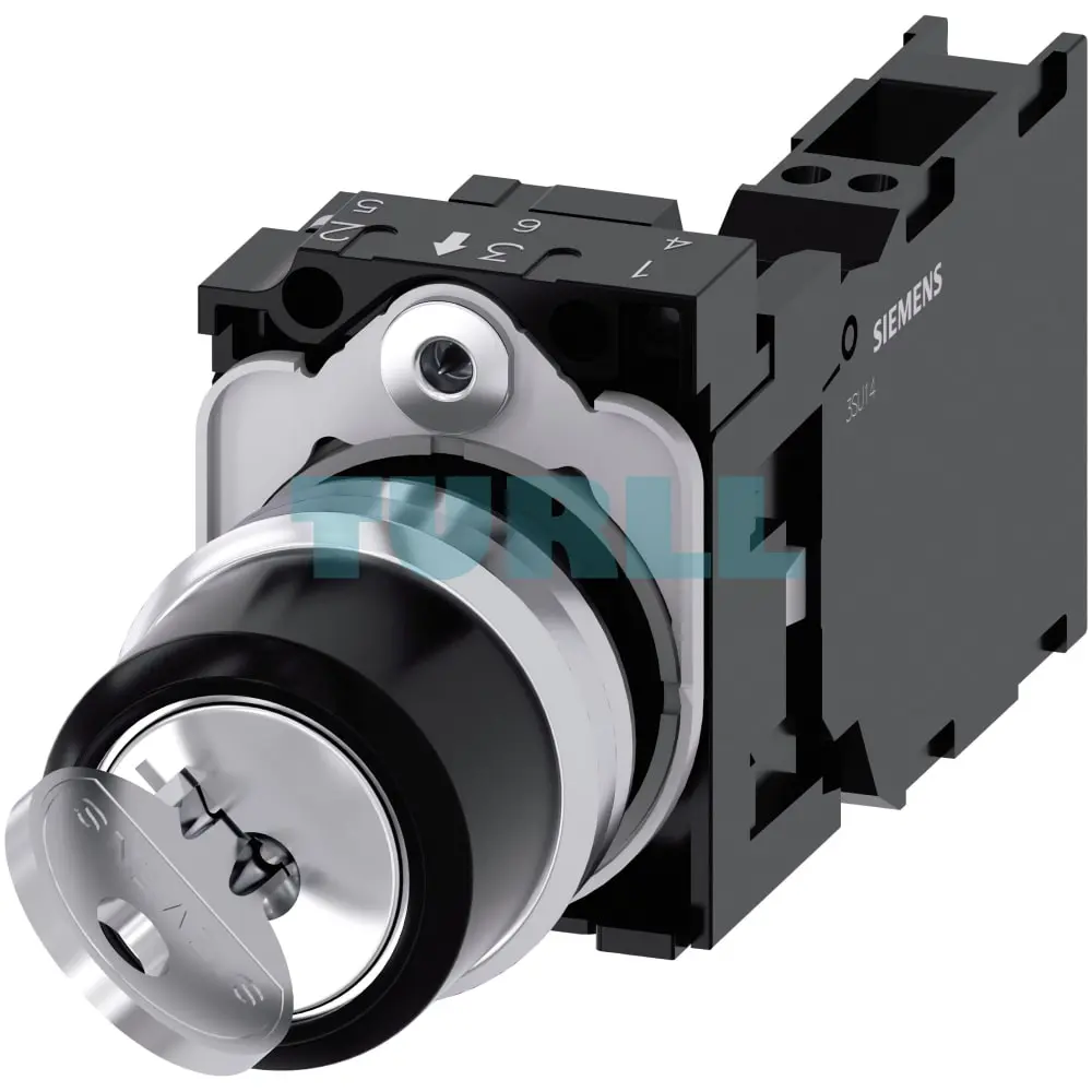 3SU1150-4BF11-3FA0 Siemens RONIS Key-operated Switch Original Brand New 2 3SU1150-4BF11-3FA0 Siemens RONIS Key-operated Switch Original Brand New - Image 2