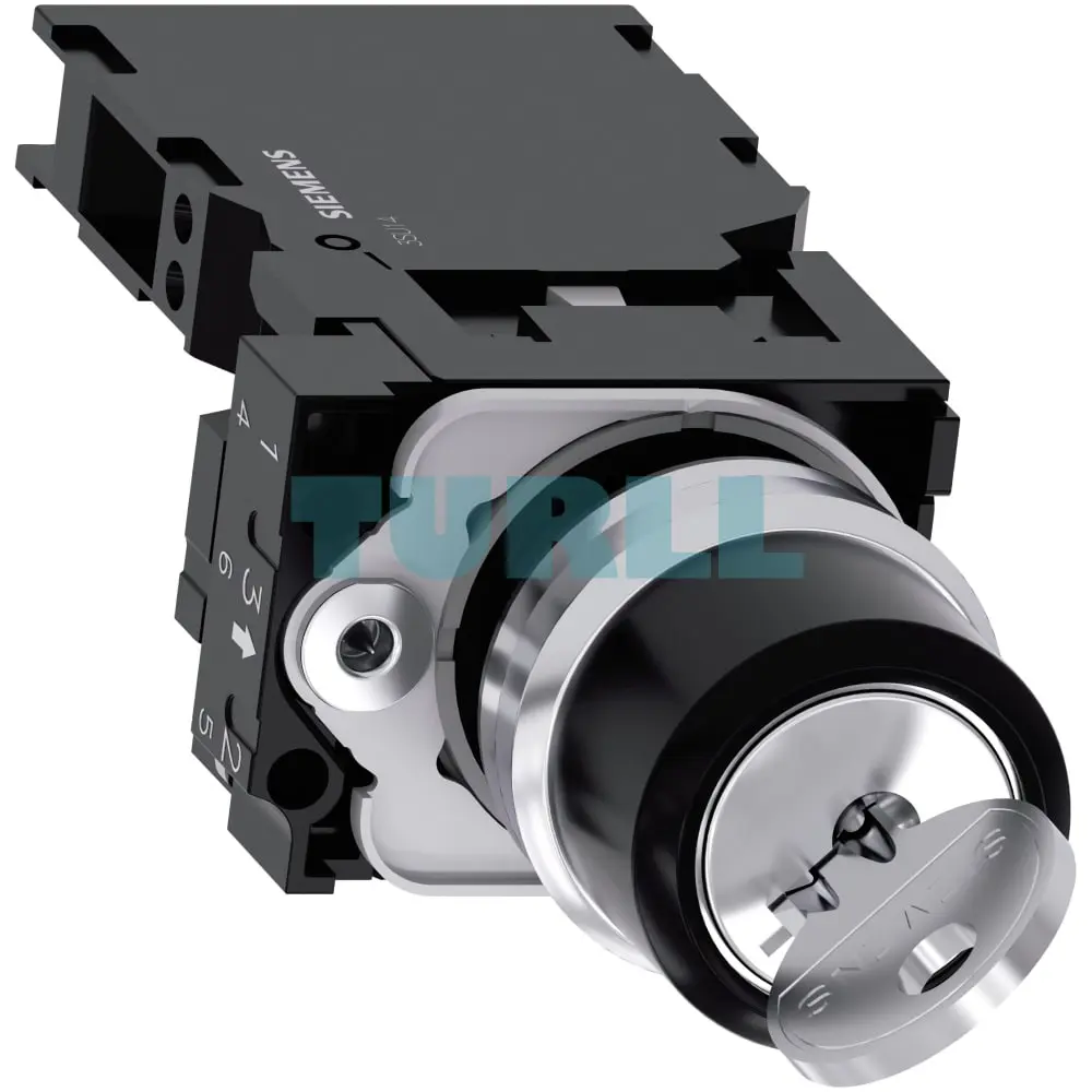 3SU1150-4BF11-3FA0 Siemens RONIS Key-operated Switch Original Brand New 4 3SU1150-4BF11-3FA0 Siemens RONIS Key-operated Switch Original Brand New - Image 4