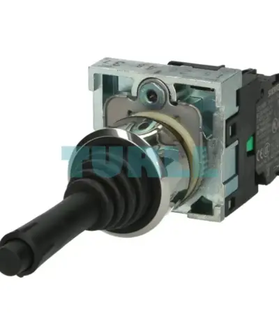 Siemens 3SU1150-7BA88-1NA0 Coordinate Switch, 22mm, Round Metal, 2-Position, Mechanical Interlocking