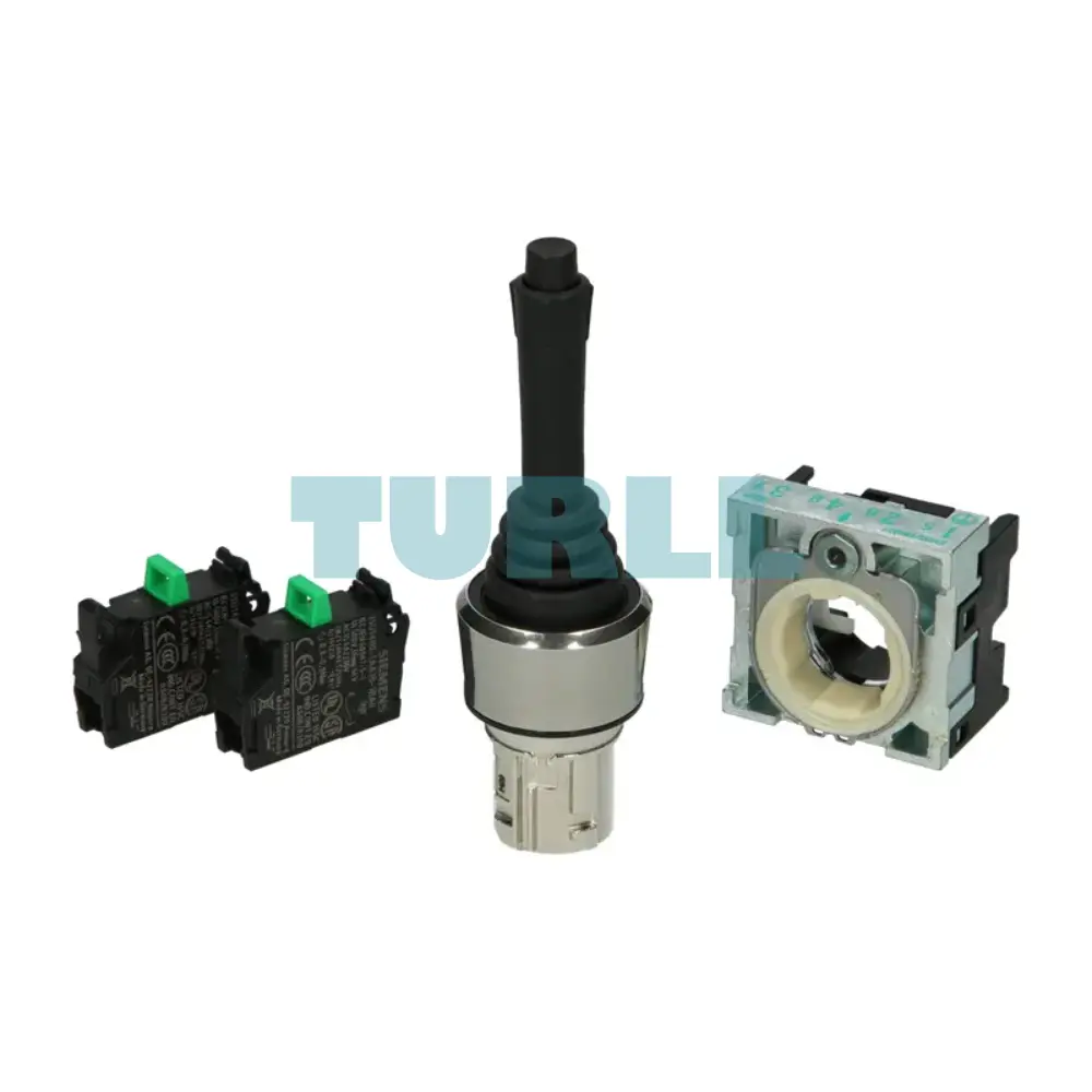Siemens 3SU1150-7BC88-1NA0 Coordinate Switch, 22 mm Round Metal, Black, 2-Position Momentary Original Brand New 5 Siemens 3SU1150-7BC88-1NA0 Coordinate Switch, 22 mm Round Metal, Black, 2-Position Momentary