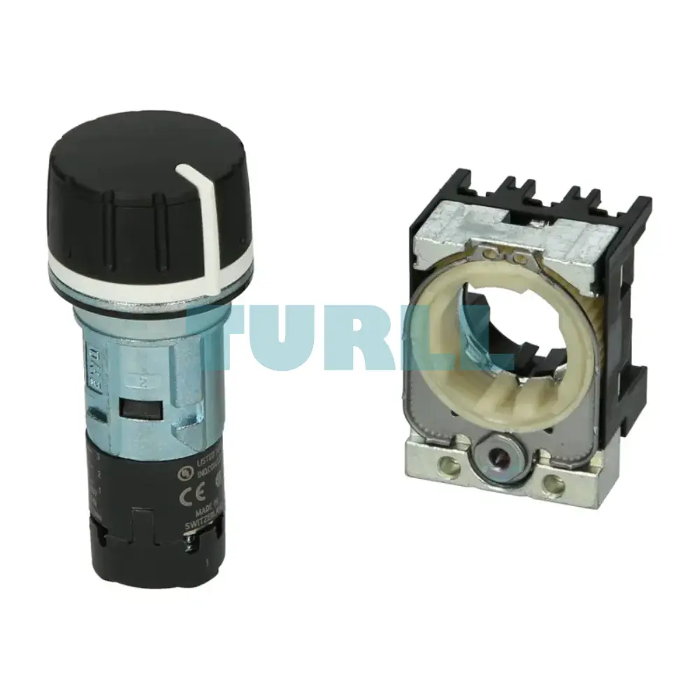 Siemens 3SU1250-2PV10-1AA0 Potentiometer 22 mm, Compact Metal Black, 470kΩ, Holder Original Brand New 3 Siemens 3SU1250-2PV10-1AA0 Potentiometer 22 mm, Compact Metal Black, 470kΩ, Holder
