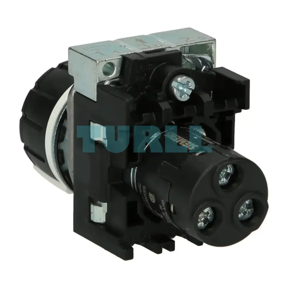 Siemens 3SU1250-2PV10-1AA0 Potentiometer 22 mm, Compact Metal Black, 470kΩ, Holder Original Brand New 2 Siemens 3SU1250-2PV10-1AA0 Potentiometer 22 mm, Compact Metal Black, 470kΩ, Holder