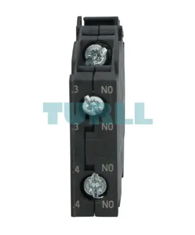 Siemens 3SU1400-1AA10-1DA0 Contact Module, 2 NO, Screw Terminal, Front Plate Mounting