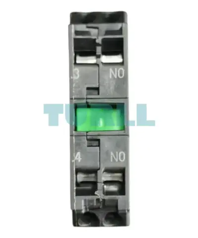 Siemens 3SU1400-1AA10-3BA0 Contact Module, 1 NO, Spring-Type Terminal, Front Plate Mount