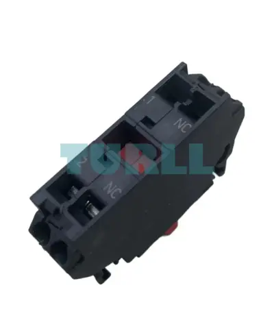 Siemens 3SU1400-1AA10-3EA0 Contact Module, 2 NC, Spring-Type Terminal, Front Plate Mounting
